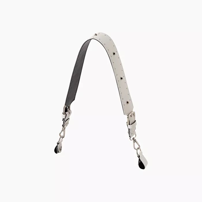 Shoulder Strap with Buckles & Studs + Clip Saffiano Eco Leather