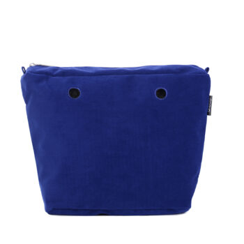 O Bag Insert Zip Up Solid Colour Microfibre Bluette OBAGS001TESD51370000