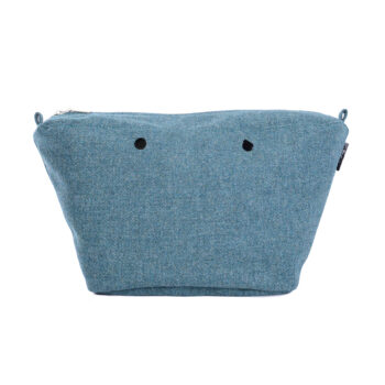 O Bag Knit Mini Insert Zip Up United Tweed Fabric Atlantic OBAGS032TESS24850000