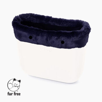 O Bag Trim Faux Lapin Fur Blue OBAGT001FAS010090000