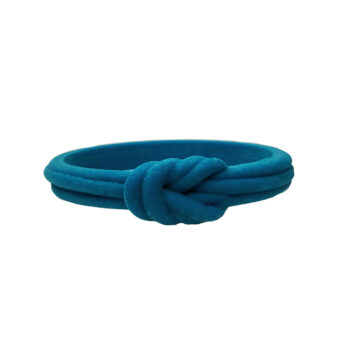 O Bracelet Single Knot Teal OBRCK004SIS00063A004