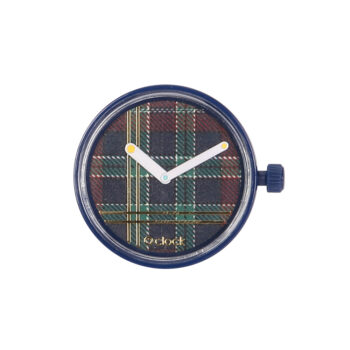O Clock Dial Royal Ascot Tartan Navy Blue OCLKD001MESA80170000