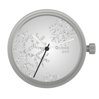 O Clock Great Dial Christmas Snowflake