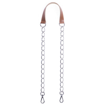 Shoulder Strap with Chain Eco Leather