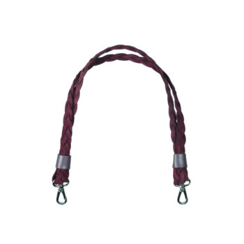 Shoulder Strap Double with Wired Braided Eco Leather