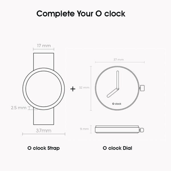 O Clock Dial Graphic