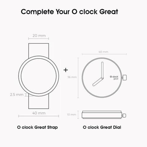 Complete your o clock great 500x500 - O Clock Great Dial Metal Ring