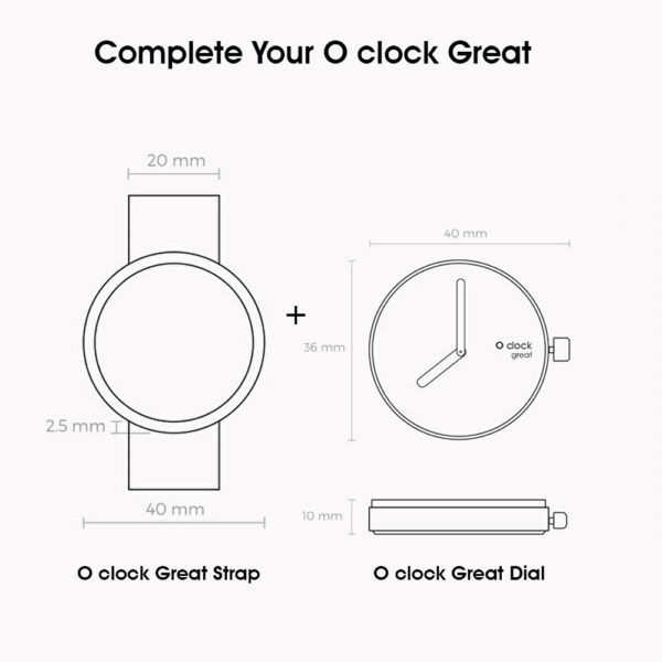 O Clock Great Strap Silicone