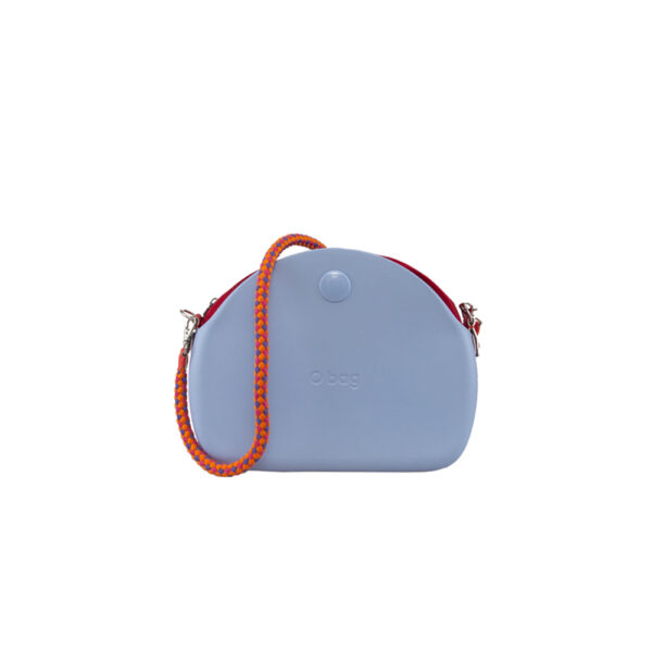 Complete Bag | O Moon Light Skyway with Red Corduroy Insert & Multicolour Rope Shoulder Strap