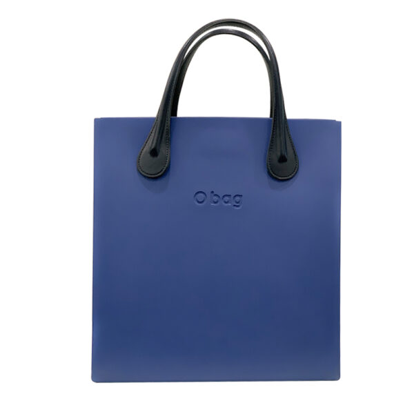Complete Bag | O Square Cobalt with Navy Blue Short Raindrop & Shoulder Strap